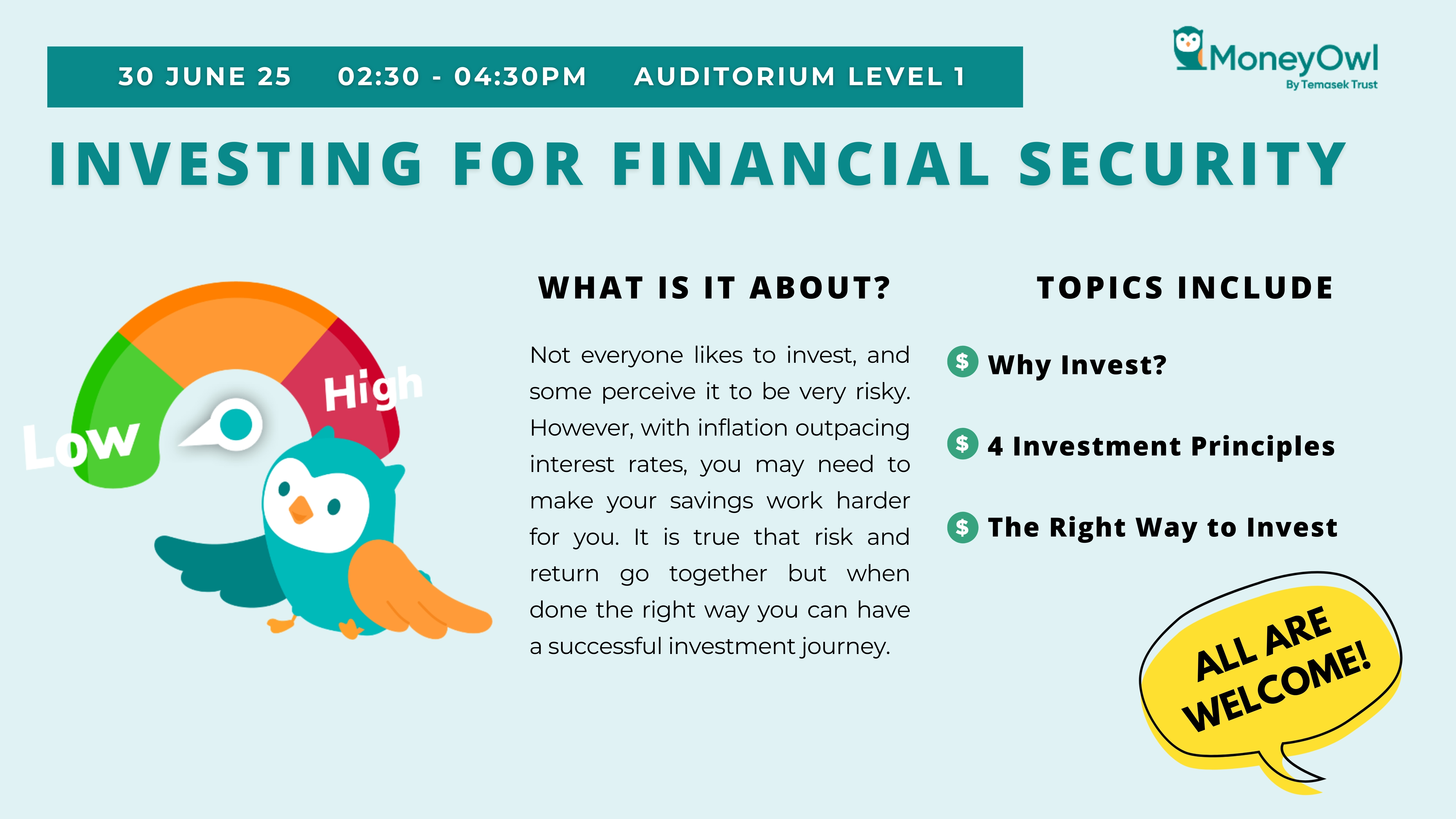 Investing for Financial Security