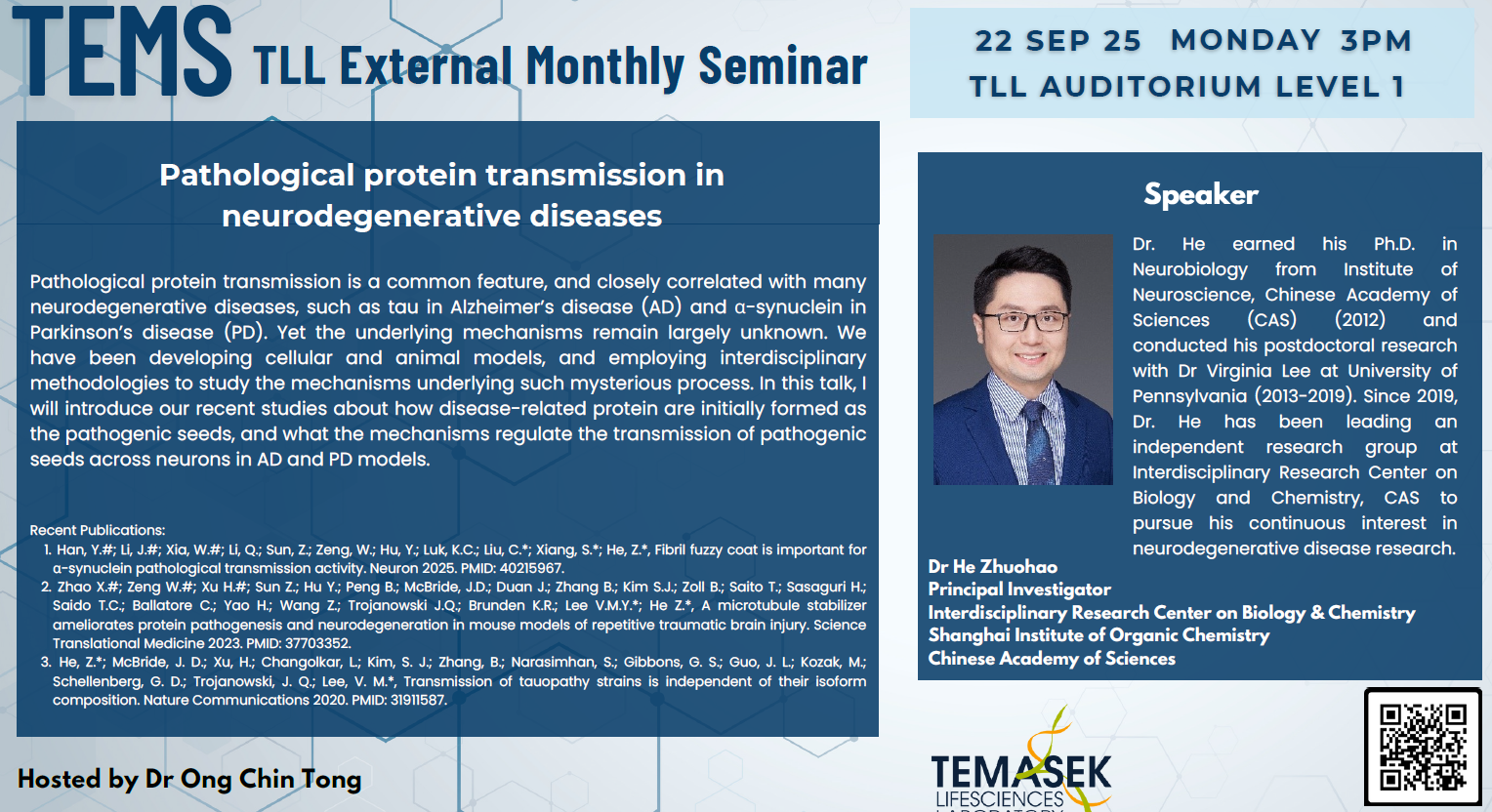 Pathological protein transmission in neurodegenerative diseases